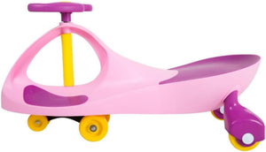 12V Electric Wiggle Ride-On Car with Pedal for Kids featuring MagicMute Motor and Swing Function Trend Times 3