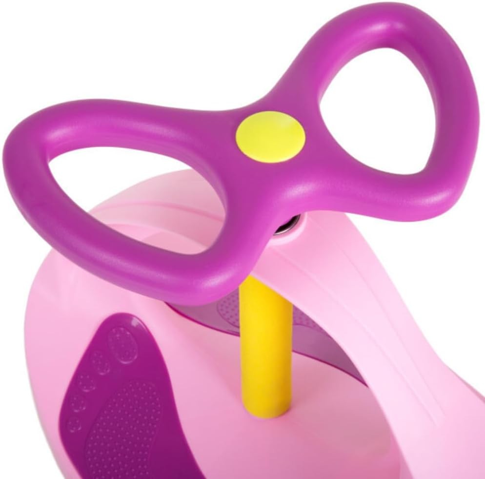 12V Electric Wiggle Ride-On Car with Pedal for Kids featuring MagicMute Motor and Swing Function Trend Times 4