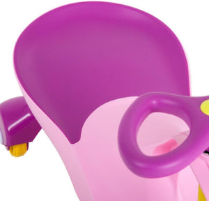 12V Electric Wiggle Ride-On Car with Pedal for Kids featuring MagicMute Motor and Swing Function Trend Times 5