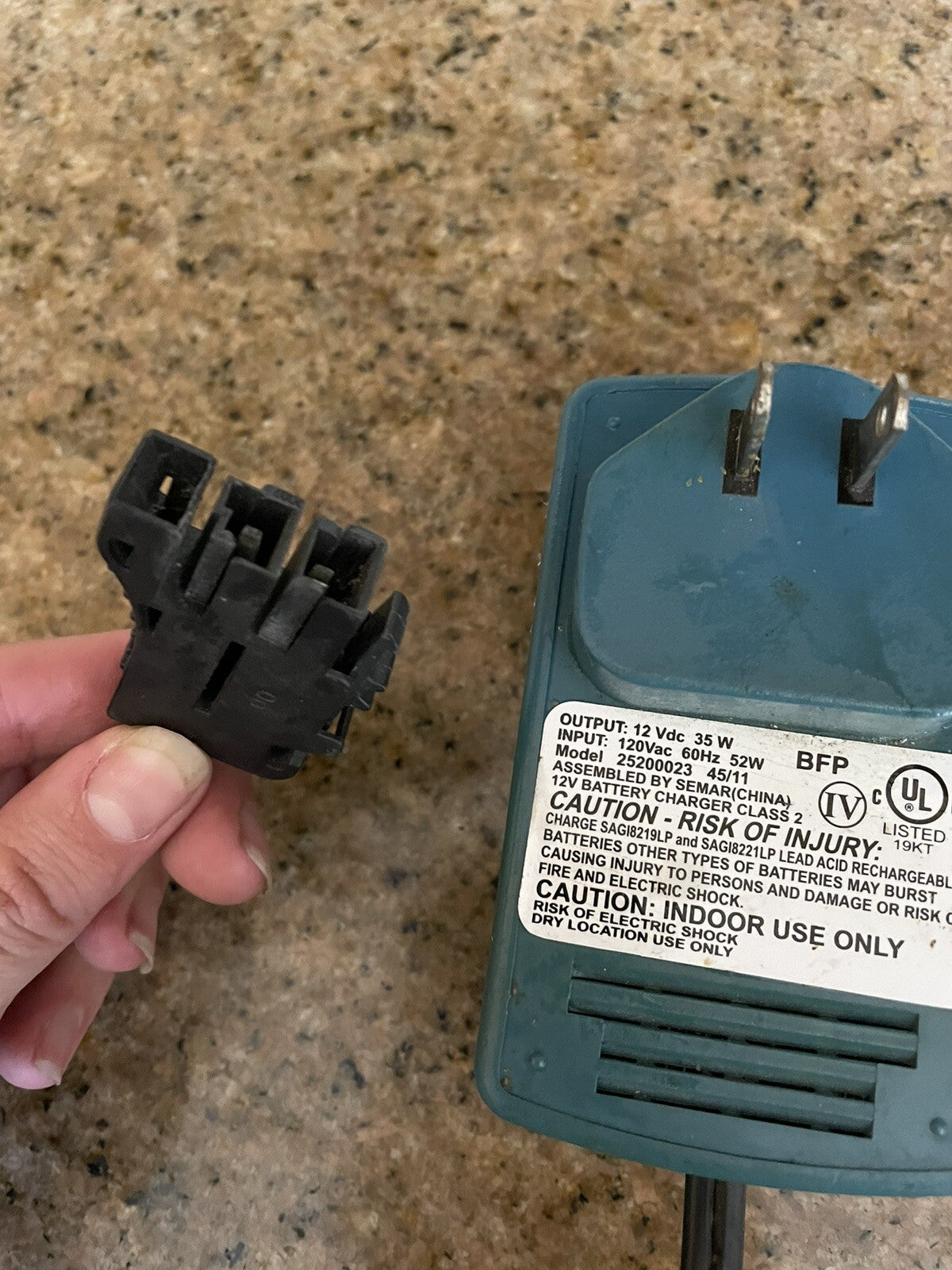 12V Original OEM Toy Accessory Battery Charger Adapter Class 2 Model 25200023 45/11 Trend Times 6