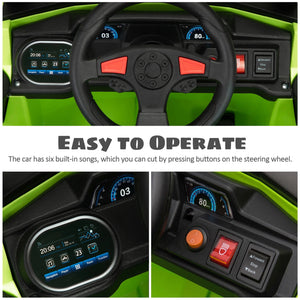 12V Electric Off-Road UTV Truck Ride-On Toy for Kids Battery-Powered Car for Boys Trend Times 5