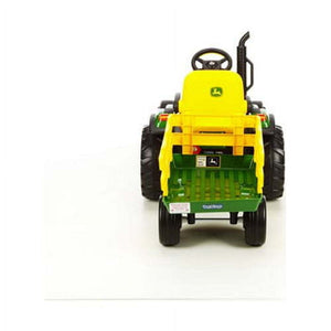 12V Ride-On John Deere Ground Force Tractor for Kids Ages 3-7 Trend Times 4
