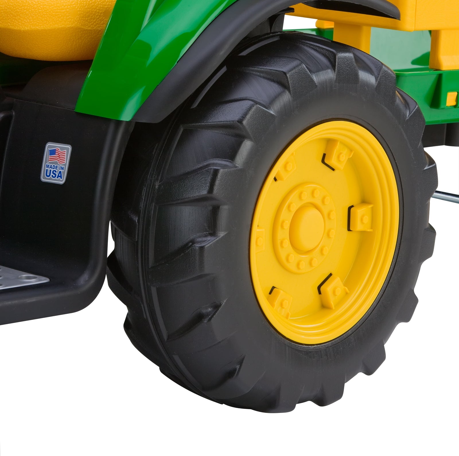 12V Ride-On John Deere Ground Force Tractor for Kids Ages 3-7 Trend Times 6