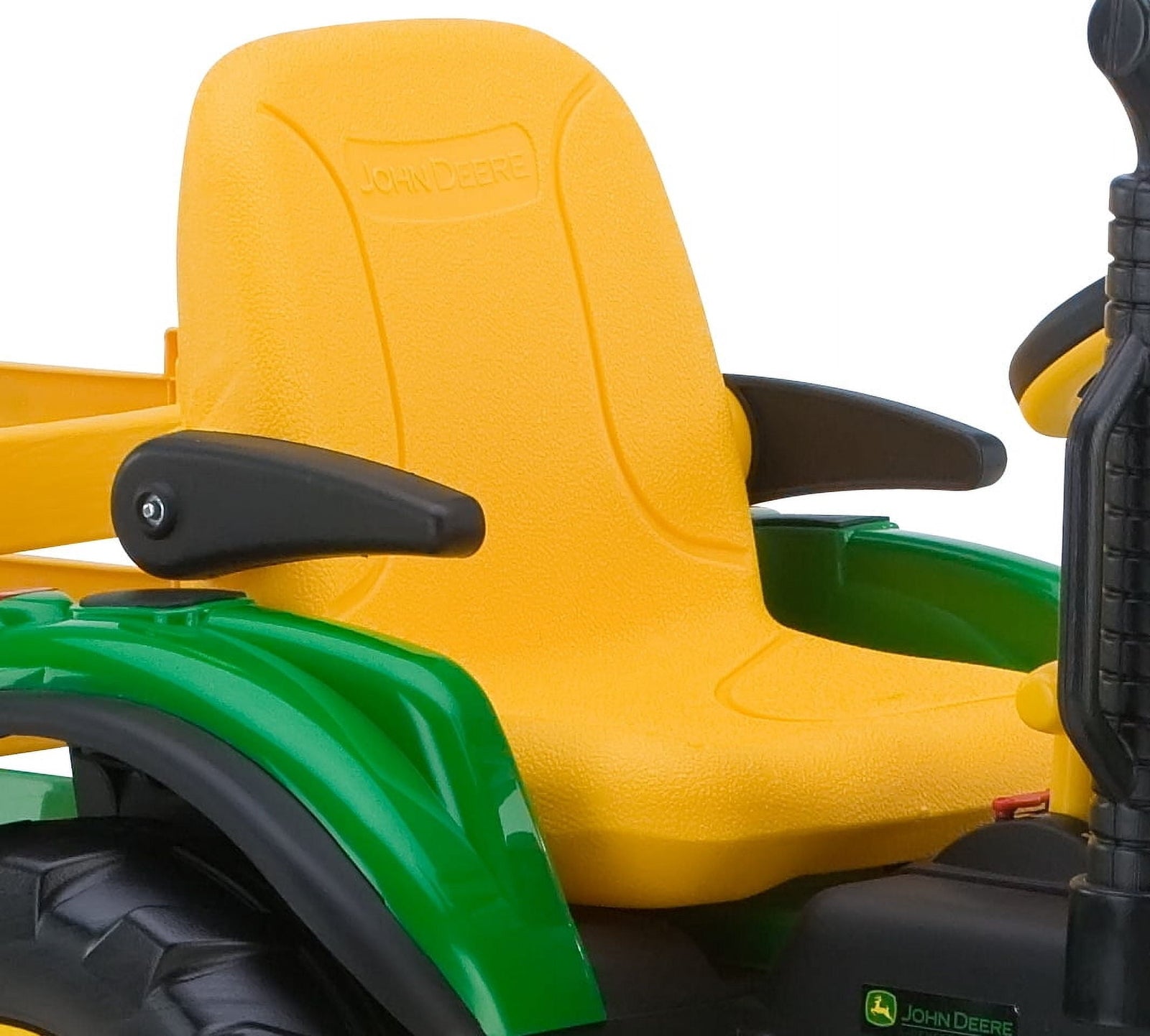 12V Ride-On John Deere Ground Force Tractor for Kids Ages 3-7 Trend Times 7