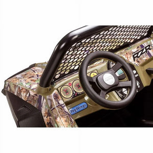 12V Battery-Powered Ride-On Polaris RZR 900 ATV for Ages 3+ in Camo Design Trend Times 4