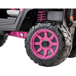 12V Battery-Powered Pink Ride-On ATV for Ages 3+ Trend Times 7
