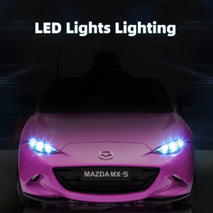 12V Pink Electric Ride-On Car with Remote Control, MP3 Player, and LED Lights Trend Times 7