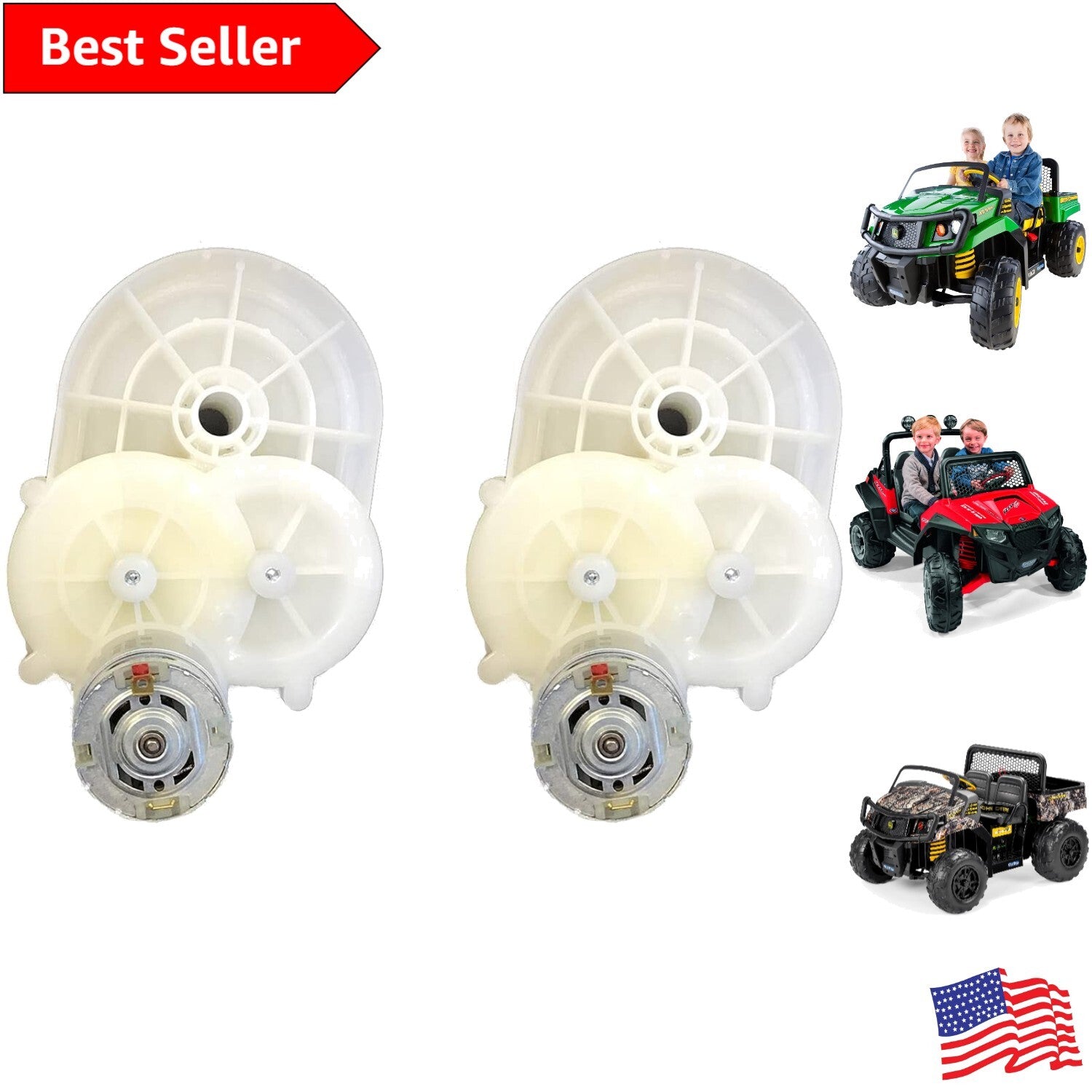 12V Plug and Play Motor Gearbox Kit with Seamless Installation for IGOD Vehicles Trend Times 0