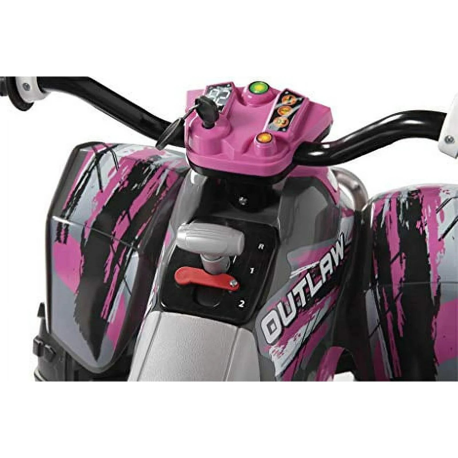 12V Battery-Powered Pink Ride-On ATV for Kids Ages 3 and Up Trend Times 4