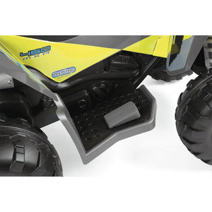 12V Battery-Powered Polaris Outlaw MXR 450 Ride-On ATV for Ages 3+ in Yellow Trend Times 2
