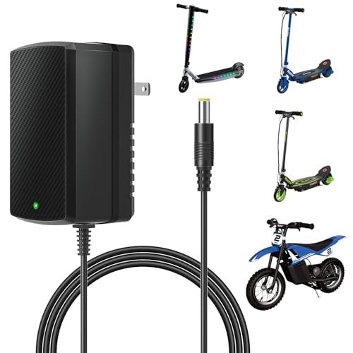 12V Power Charger for Razor Core E90 E95 Electric Scooter MX125 Dirt Bike Trend Times 0