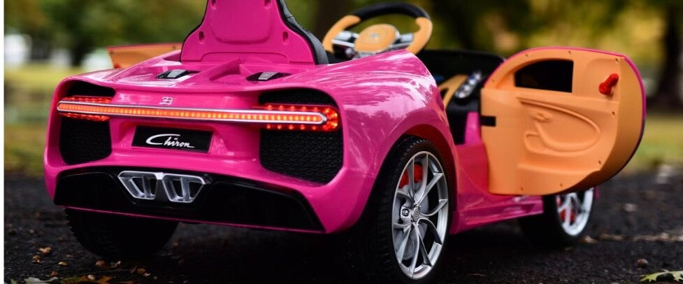 12V Powered Bugatti Chiron Ride-On Toy Car Trend Times 1