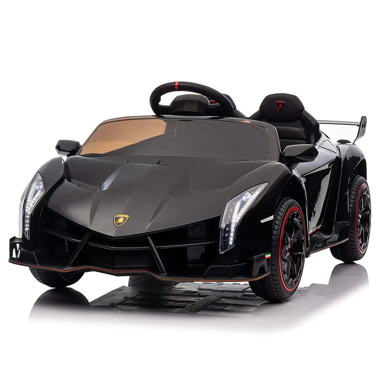 12V Dual Drive Lamborghini Licensed Kids Ride-On Sport Vehicle Trend Times 0