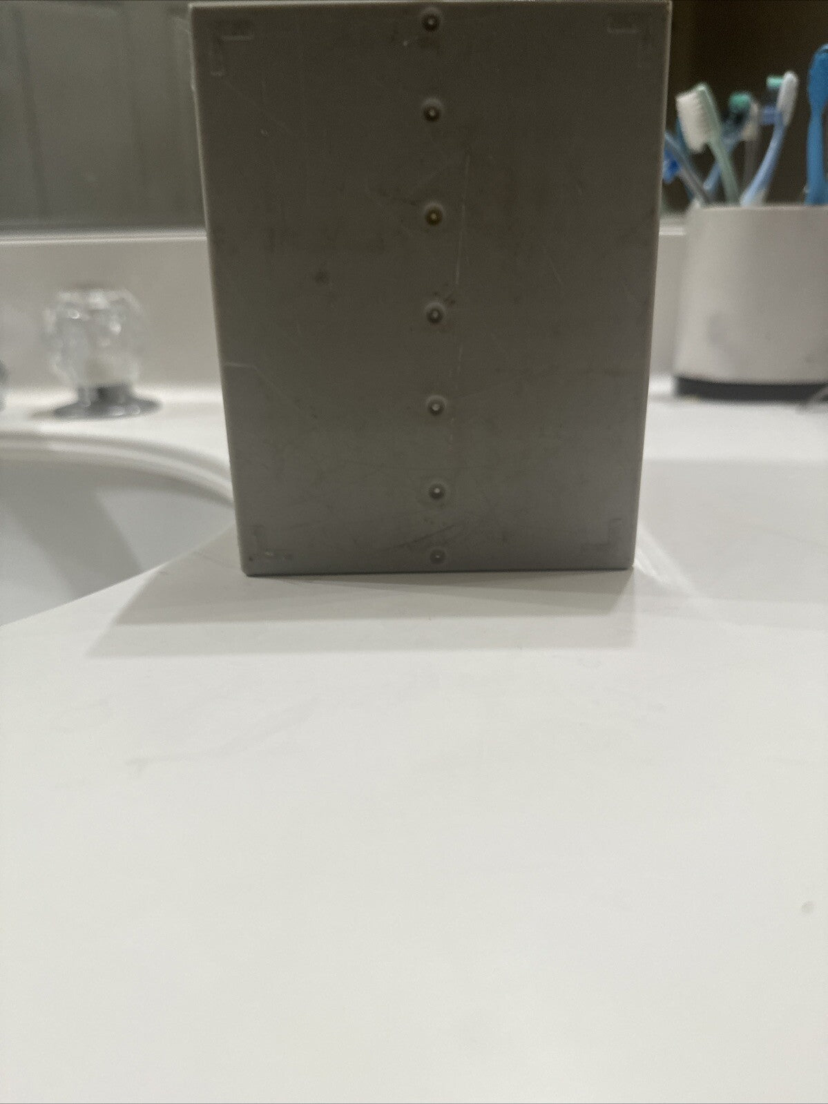 12V Power Wheels Battery with Charger Grey and Black Distressed Finish Trend Times 5