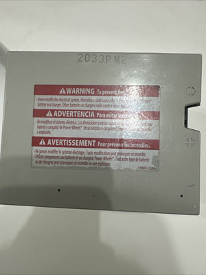 12V Power Wheels Battery with Charger Grey and Black Distressed Finish Trend Times Variant 0