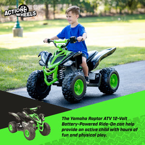 12V Raptor ATV Powered Ride-On Vehicle for Kids Ages 3 and Up, Speeds up to 5 MPH Trend Times 7