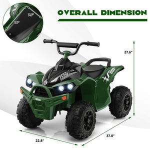 12V Rechargeable Battery Kids Ride-On ATV with Adjustable Speed and Comfortable Seat Trend Times 2