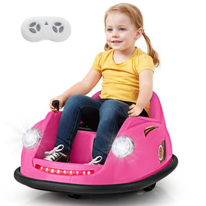 12V Rechargeable Battery Kids Electric Ride-On Bumper Car Toy with Remote Control Trend Times 0