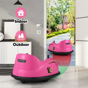 12V Rechargeable Battery Kids Electric Ride-On Bumper Car Toy with Remote Control Trend Times 8