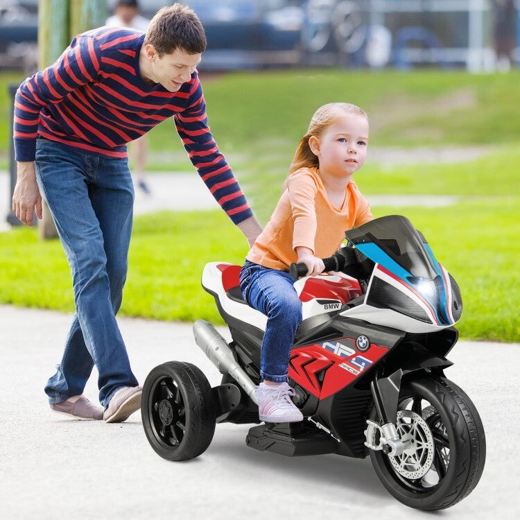 12V Rechargeable Battery Ride-On Motorcycle Toy for Kids with Headlights and Music Trend Times 1