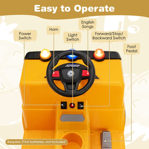 12V Electric Ride-On Recycling Garbage Truck Toy with Remote Control and Accessories Trend Times 6