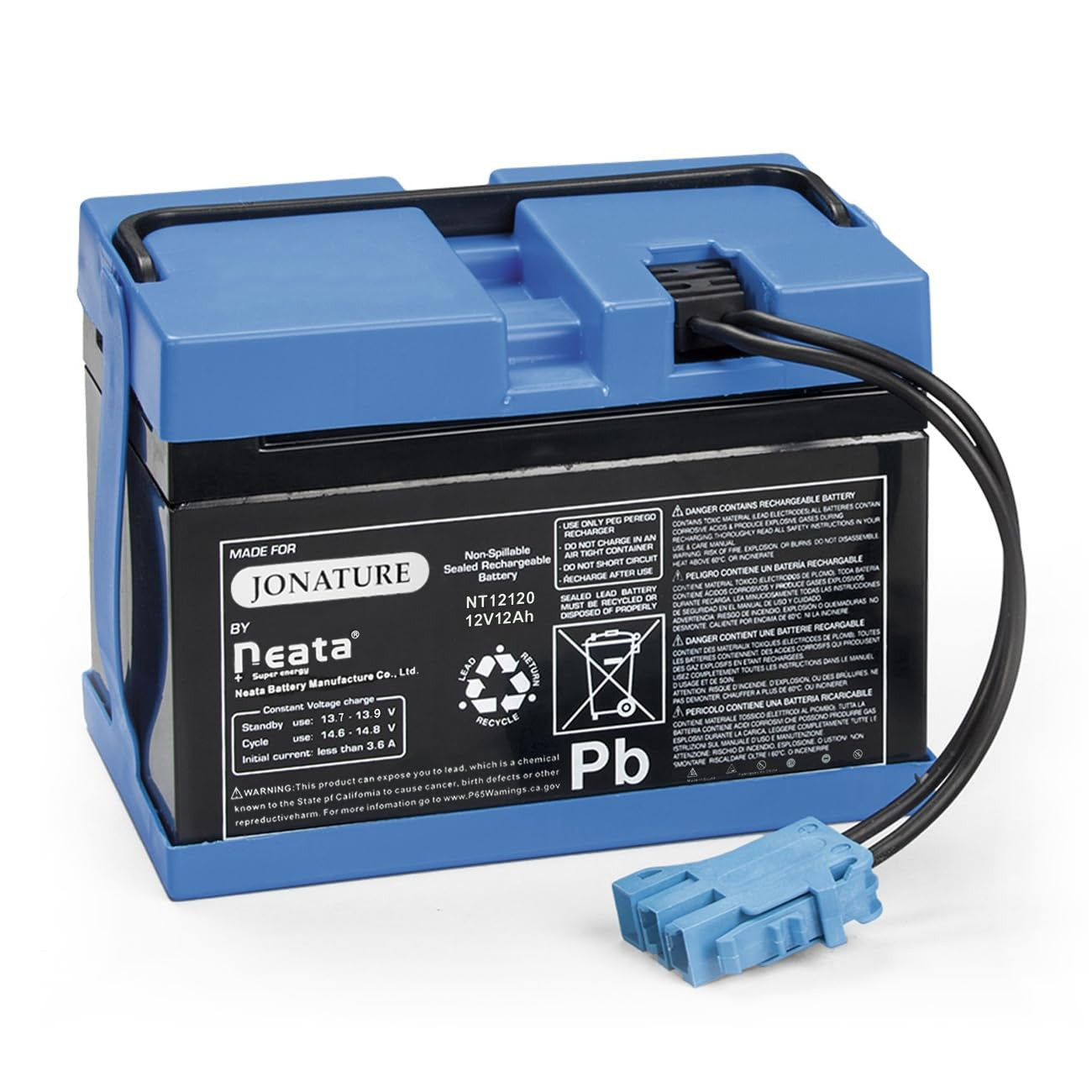 12V 12Ah Replacement Battery Compatible with Peg Perego John Deere Gator XUV Toys Trend Times 0