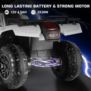 12V Electric Ride-On ATV for Kids Off-Road 4-Wheeler Quad with Remote Control Trend Times 5