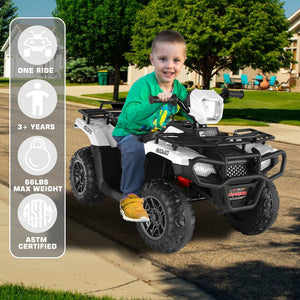 12V Electric Ride-On ATV for Kids Off-Road 4-Wheeler Quad with Remote Control Trend Times 7