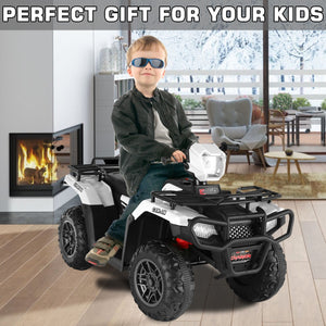 12V Electric Ride-On ATV for Kids Off-Road 4-Wheeler Quad with Remote Control Trend Times 8