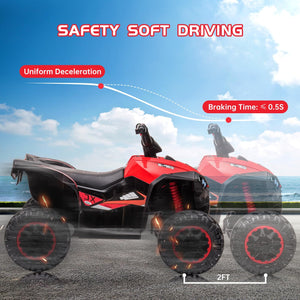 12V Electric Ride-On Off-Road 4-Wheeler ATV Toy with Remote Control for Kids Trend Times 11