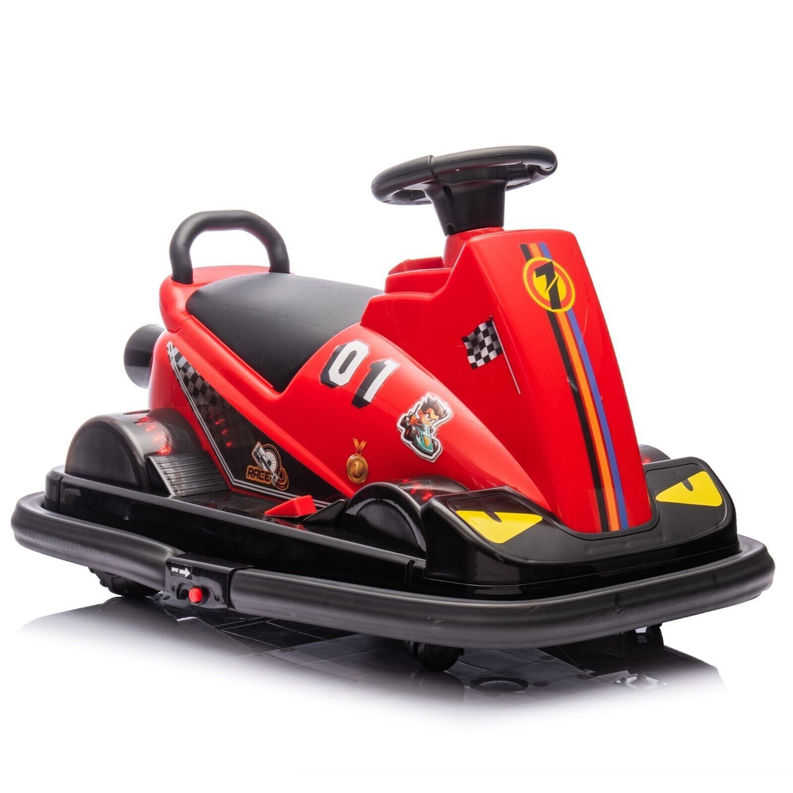 12V Electric Ride-On Bumper Car Toy with 360° Rotation for Toddlers and Kids Ages 3-5 Trend Times 15