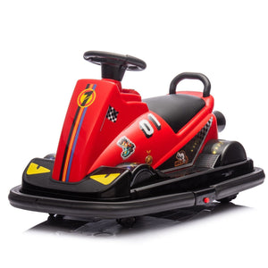 12V Electric Ride-On Bumper Car Toy with 360° Rotation for Toddlers and Kids Ages 3-5 Trend Times 2