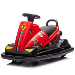 12V Electric Ride-On Bumper Car Toy with 360° Rotation for Toddlers and Kids Ages 3-5 Trend Times 4