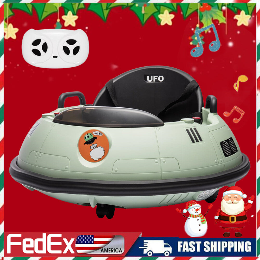 12V Electric Ride-On Bumper Car with 360° Spin and Remote Control for Toddlers Trend Times 0