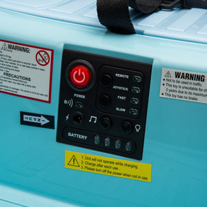 12V Ride-On Bumper Car for Kids Electric Car with Remote Control Blue Trend Times 1