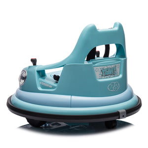 12V Ride-On Bumper Car for Kids Electric Car with Remote Control Blue Trend Times 17