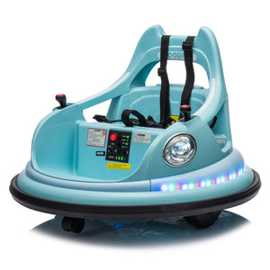 12V Ride-On Bumper Car for Kids Electric Car with Remote Control Blue Trend Times Variant 0