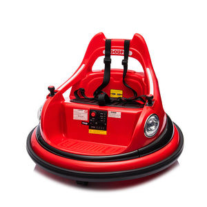 12V Ride-On Bumper Car for Kids with 2WD, Remote Control and 360° Spin, Ages 1.5-5 Trend Times 18