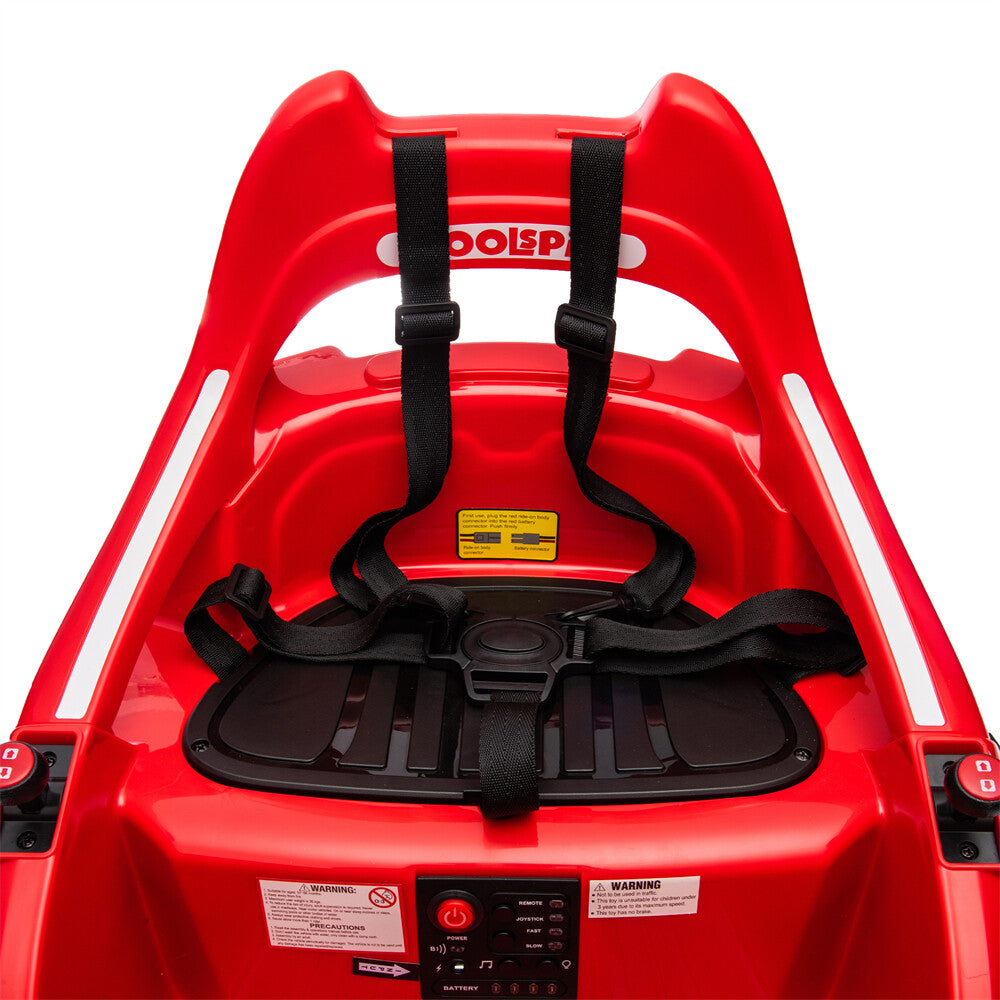 12V Ride-On Bumper Car for Kids with 2WD, Remote Control and 360° Spin, Ages 1.5-5 Trend Times 19