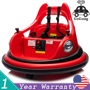 12V Ride-On Bumper Car for Kids with 2WD, Remote Control and 360° Spin, Ages 1.5-5 Trend Times Variant 0