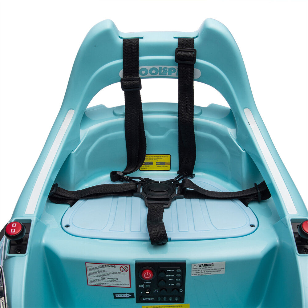 12V Ride-On Bumper Car for Kids Ages 1.5-5 with 2WD, Remote Control, and 360° Spin Trend Times 1