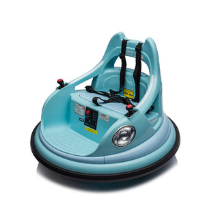 12V Ride-On Bumper Car for Kids Ages 1.5-5 with 2WD, Remote Control, and 360° Spin Trend Times 9