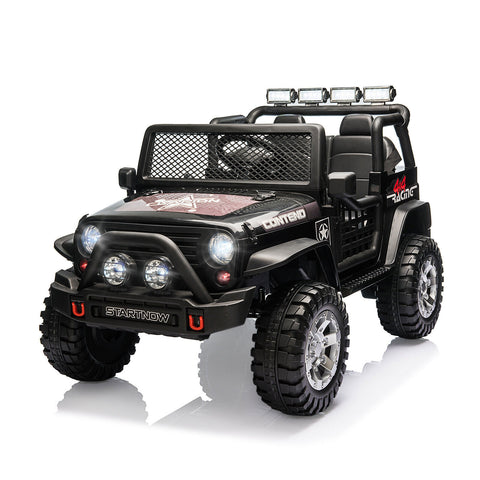 12V Electric 2-Seater Ride-On Jeep Truck with Remote Control for Kids
