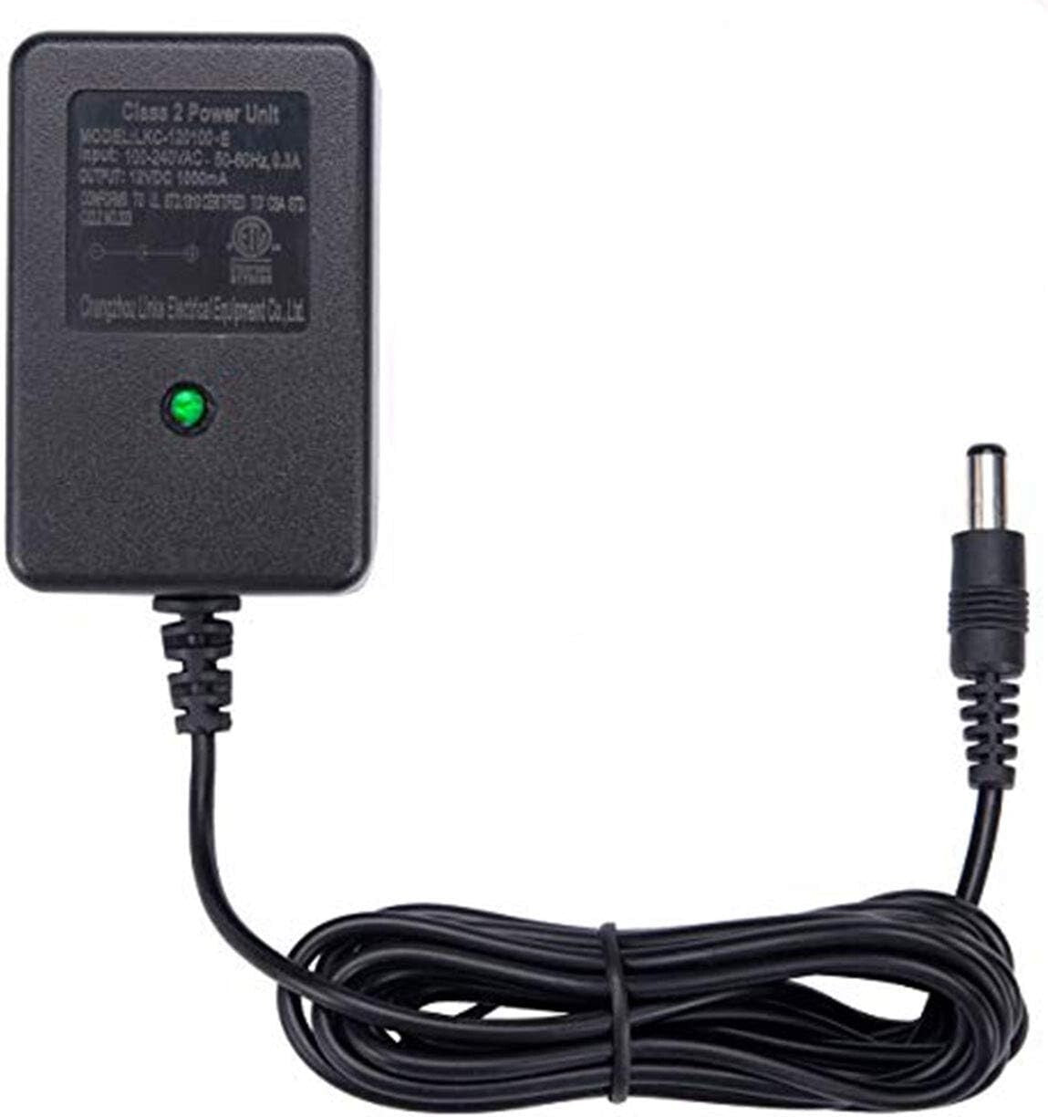 12V Ride-On Car Battery Charger ETL Certified AC 100V-240V Input 12V DC Output Trend Times 2