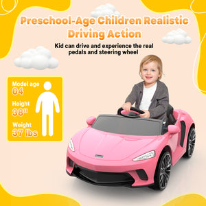 12V Battery-Powered Kids Ride-On Sports Car with Parent Remote Control Trend Times 6