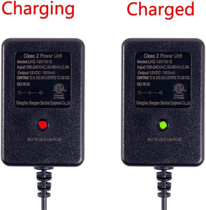12V Ride-On Car Charger with LED Indicator Compatible with Electric Toys Trend Times 3
