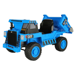 12V Ride-On Electric Dump Truck for Kids with Remote Control and Music Trend Times 4