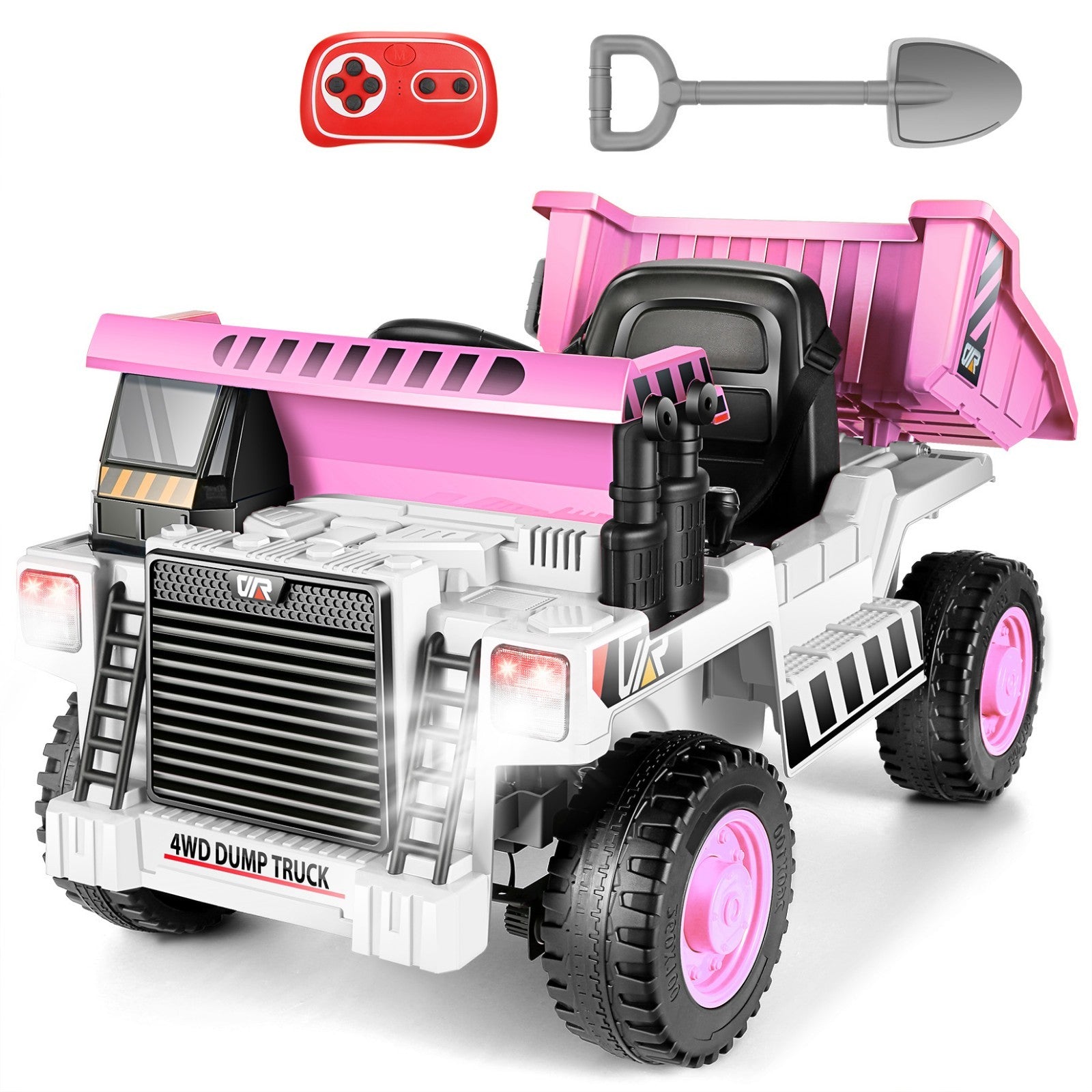 12V Electric Ride-On Dump Truck for Kids with Remote Control and Functional Dump Bed Trend Times 9