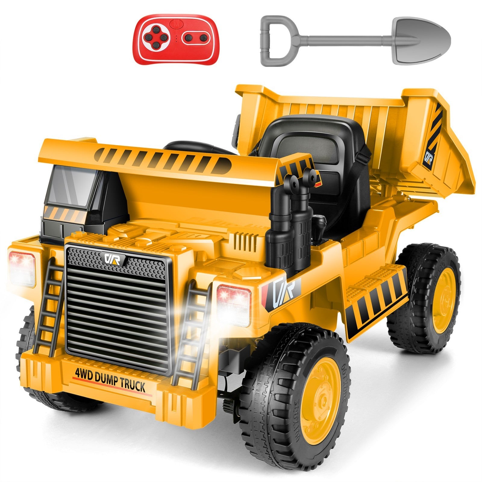 12V Electric Ride-On Dump Truck for Kids with Remote Control and Functional Dump Bed Trend Times Variant 0