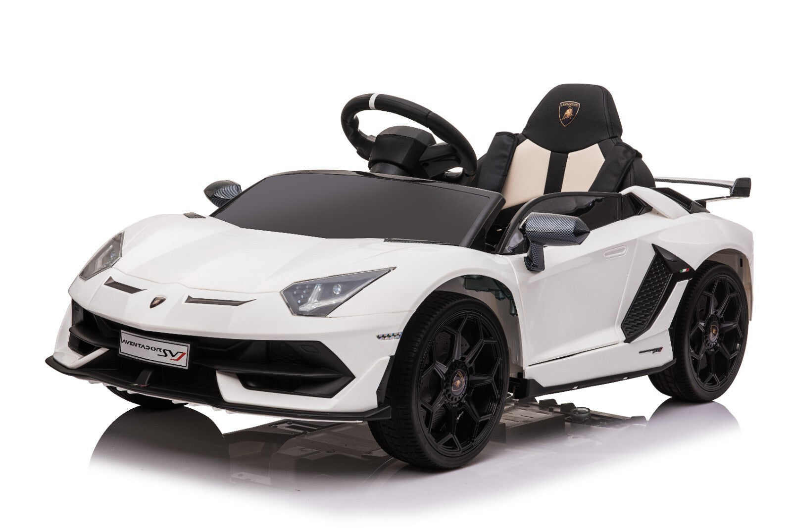 12V Electric Ride-On Lamborghini Toy Car for Kids with Remote Control, Music, and Opening Doors Trend Times 10